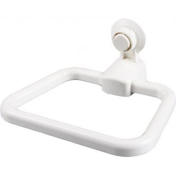 No-Trace Bathroom Towel Rack