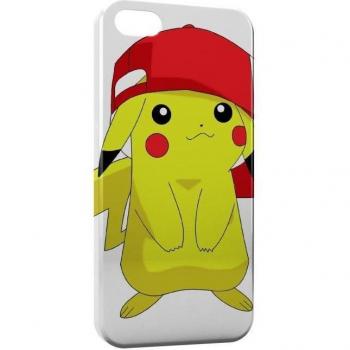 Coque iPhone 6 Plus (+) Casquette Sacha Pikachu Pokémon
