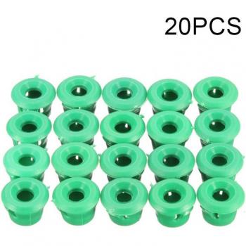 Clips de garniture latérale BMW – Pack 20, couleur verte, robuste