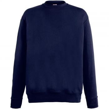 Mens Deep Navy Performance Set‑In Pullover – Small