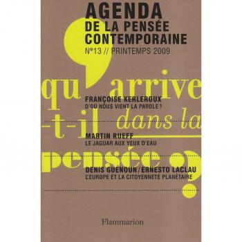 Agenda de la pensée contemporaine