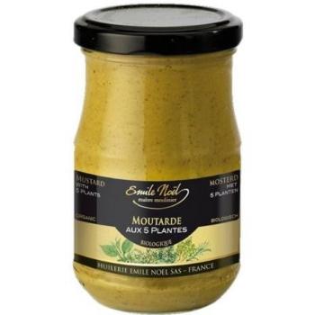 Moutarde Naturelle 5 Plantes – 200 g