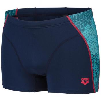 Shorts da Nuoto Arena Camo Kikko Blu Uomo