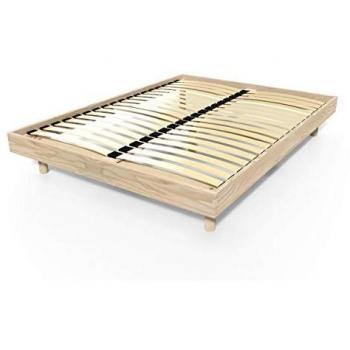 Letto a doghe in legno 2 posti Kit Noé
