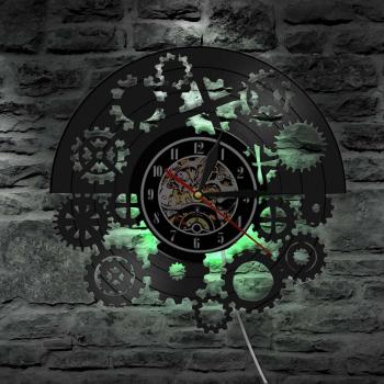 Cronómetro Reloj Pared Gótico y Trópico