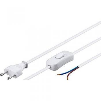 Goobay Netzkabel mit Schalter (1.50 m), Stromkabel