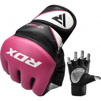RDX Sports Grappling GGRF Combat Gloves Pink L Unisex