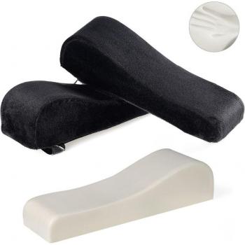 2 Pack Memory Foam Elbow Covers for Chair Armrests