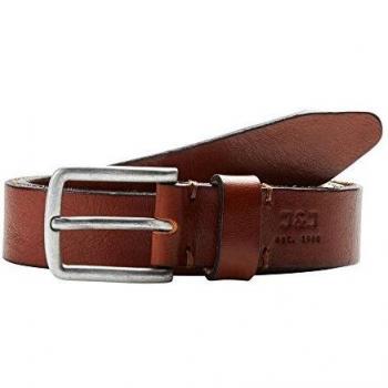 Ceinture JacLee en cuir Jack & Jones, Mocha Bisque, 85 Homme