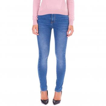 Jeans skinny blu chiaro twinset vita alta