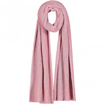 Monari Strickschal in Rippenstrickoptik Damen Rosa