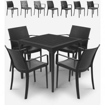 Mobilier de Jardin Carré Provence Dark