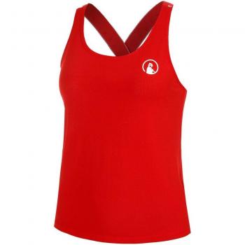 Quiet Please Serve & Volley 2.0 Red Women's Sport Tank – Medium