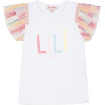 T-shirt enfant Lili Gaufrette NOLELI Blanc 12 mois