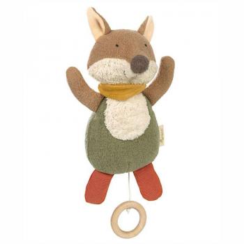 Peluche Renard Berceuse Écologique