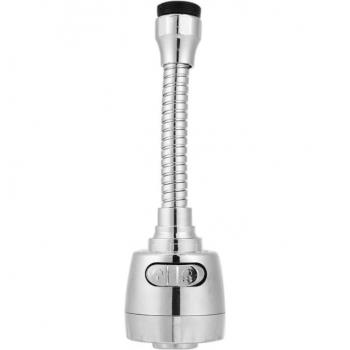 Grifo giratorio para cocina M22 con aireador y manguera de ducha