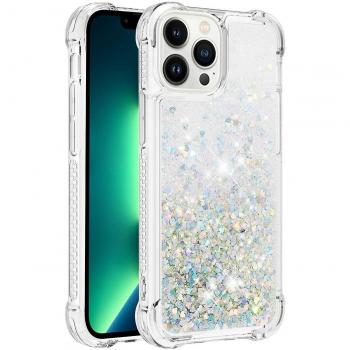 Protector TPU YB Quicksand Series‑1 con Motivo de Corazones