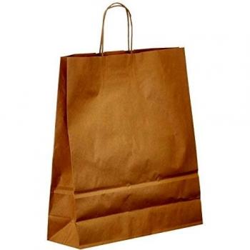 Sacs kraft colorés Allegra 36×12×36 cm – Ensemble 25