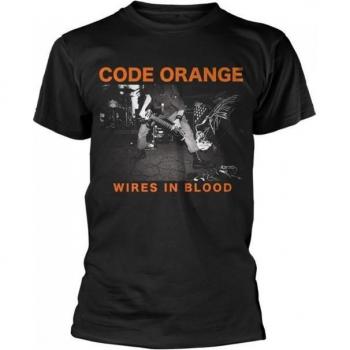 Code Orange Unisex Erwachsene Wires In Blood T-Shirt – Größe XL