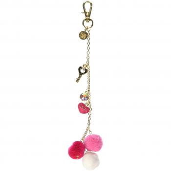 Prima Marketing My Prima Planner Raspberry Kisses Pompom Keychain