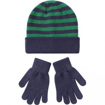 Conjunto de gorro y guantes de abrigo para niños