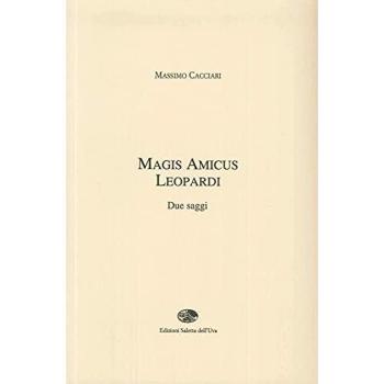 Magis amicus Leopardi Cacciari Massimo