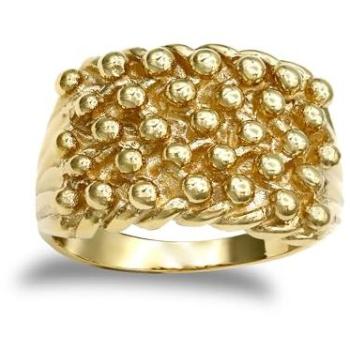 Men’s 9ct King George III Keeper Guard Ring – Jewelco London, size Z+1