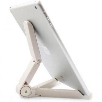 Versatile Foldable Tablet Holder for iPad Pro and Mobile Devices