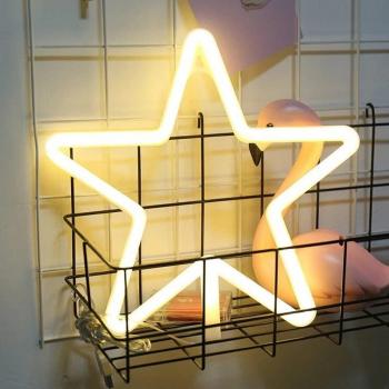Luz nocturna de neón para niños