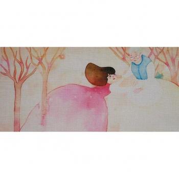 Zakka Girls Series Cotton and Hemp Dining Mat