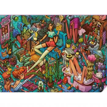 Puzzle Colocataires Sympathiques (Homely Housemates)