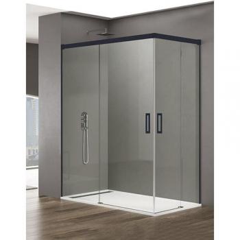 Paroi Douche 2+2 Verre Transparent ALLSTONE