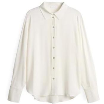 Opus Regular-Fit Bluse Fahla, Weiß, 36