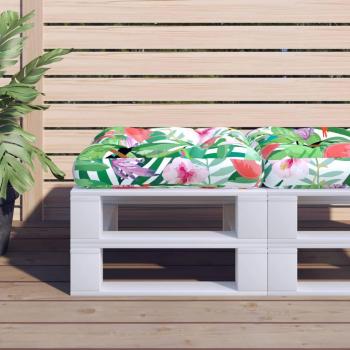 Cojín decorativo de asiento para sofá de palets 60x61,5x10 cm