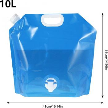 Botella de agua plegable para ciclismo