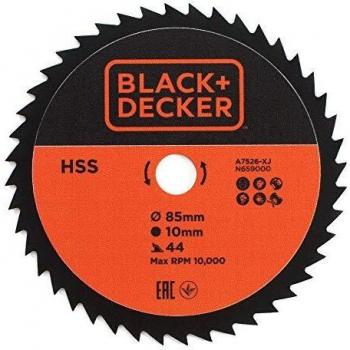 Lama HSS Black&Decker 85mm foro 10mm 44 denti A7526-XJ