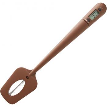 Digital Food Thermometer and Silicone Baking Spatula