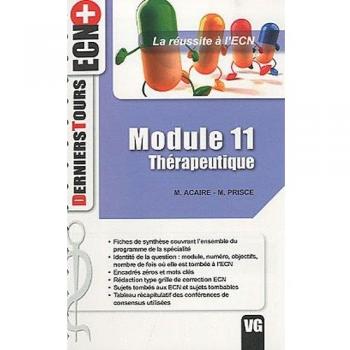 Thérapeutique : Module 11