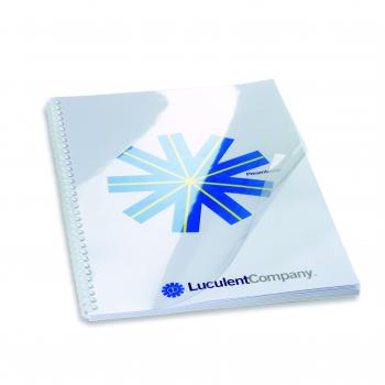 Clear A4 250 µm HiClear Binding Cover Bundle – 50 Units