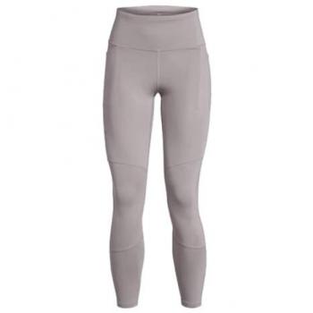 Mallas largas Under Armour Launch Elite Coldweather para mujer, color beige, talla M