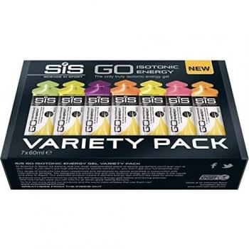SiS Go Isotonic Energy Gel, Tropical Flavour, 60 ml (Pack of 7)
