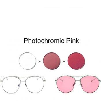 Single Vision Photochromic Eyewear Lenses Blue/Pink/Purple SPH -8.00 to +6.00 Max CLY -6.00 1.56/1.61