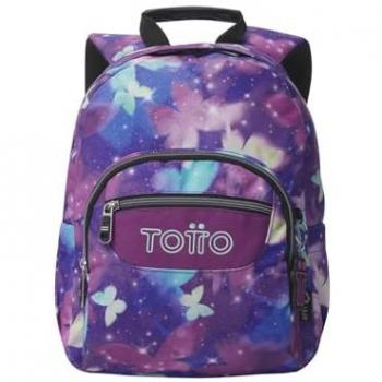Mochila Totto “Estrella de Mariposa” – Tempera Glitter, 10 hilos, 11.8 L
