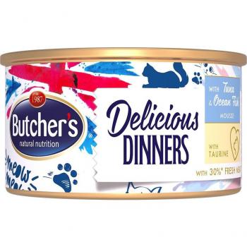 Butcher's Delikate Dinners Katzenfutter 24 x 85 g