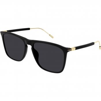 Gucci Uomo GG1269S 001 Gafas da sole Plastica Nera Grigia Squadrata