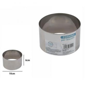 Set di 12 Forme per Dolci Rotonde 10x6cm