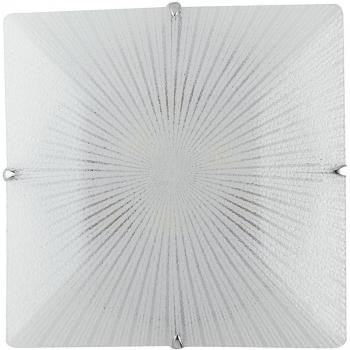 Plafón de techo Iside 2 bombillas blanco 30x30cm