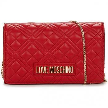 Scarlet Glow Quilted Satchel – Love Moschino