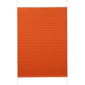 K-HOME Plissee Siena, 100% Polyester, orange