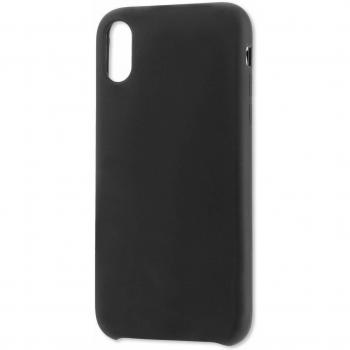 4smarts Silicone Case – Cupertino (iPhone XS Max) – Dunkelgrau/Schwarz